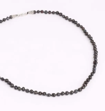 Black Pearl Necklace