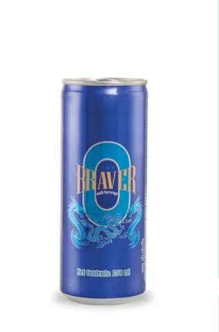 Braver Malt Drink Can 250 ml