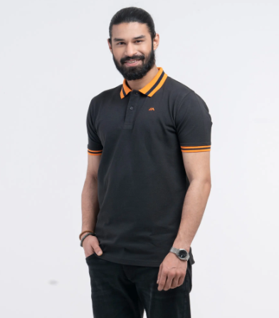 Contrast Polo Shirt