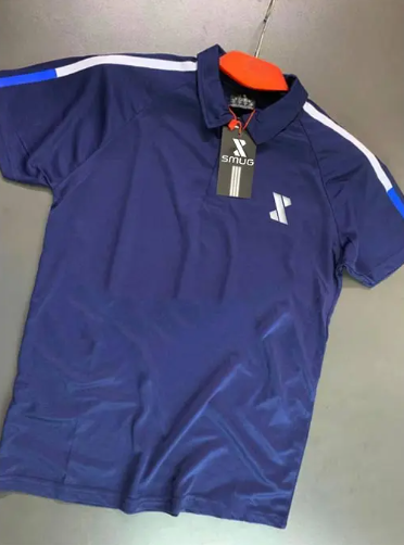 SMUG Exclusive Navy Polo Shirt - Fabric soft and comfortable