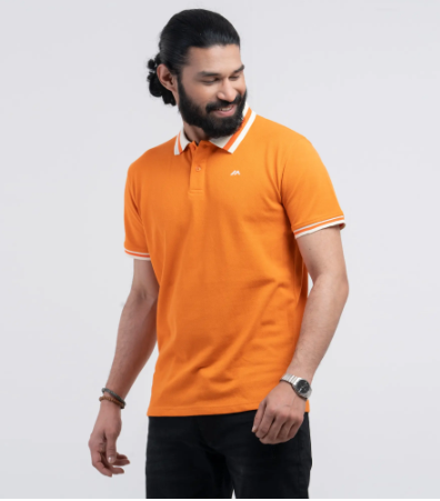 Contrast Polo Shirt