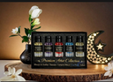 Premium Arabic Attar Gift Set 5 Exclusive Fragrances (Vampire Blood, Cool Water, Fantasy, Sultan, Ehsaas Al Arabia) |