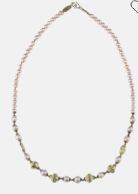 Pink Pearl Necklace