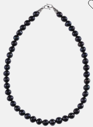Black Pearl Necklace