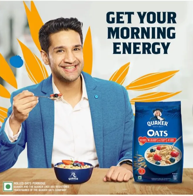 Quaker oats 1kg packet Indian