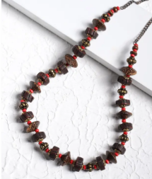 Wooden Beads Necklace