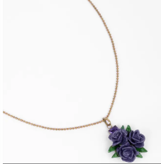 Brass Chain Necklace & Locket