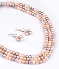 Pearl Necklace Set
