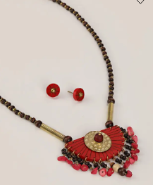 Wooden Necklace Set
