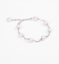 Pearl Silver Bracelet