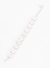 Silver Coil Shape Bracelet