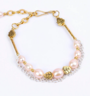 Pink Pearl Bracelet