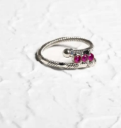 Oxidized Silver Ring