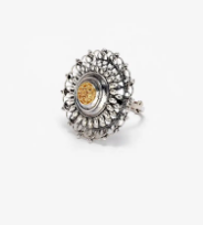 Oxidized Silver Ring