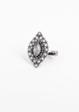 Oxidized Silver Ring