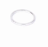 Simulated Stone Studded Oxidized Silver Ring