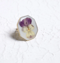 Resin Brass Ring