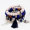 4Pieces/Sets Crystal Bracelets for Women and girls