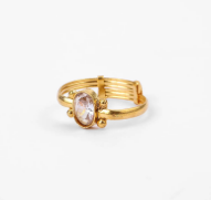 Engraved Brass Ring