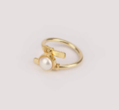 Pearl Stubbed Ring