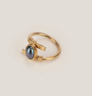 Pearl Stubbed Ring
