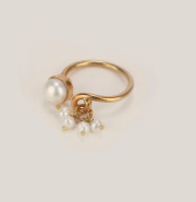 Pearl Stubbed Ring
