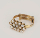 Pearl Stubbed Ring