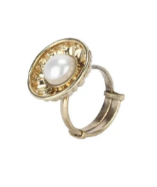 Pearl Stubbed Ring