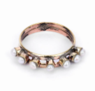 Pearl Brass Ring