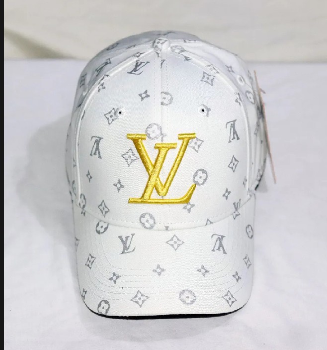 100% Export and Premium AOP White Cotton Cap for Modern People One Size