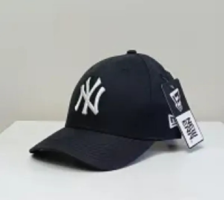 NY black cap for men baseball style trendy premium quality stylish fashionable 100% export quality