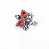 Oxidized Silver Nose Pin