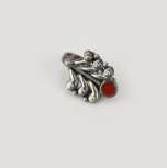 Oxidized Silver Nose Pin