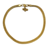 Stone Brass Anklet