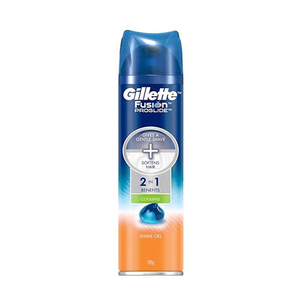 Gillette Fusion Proglide Cooling Shave Gel, 195gm