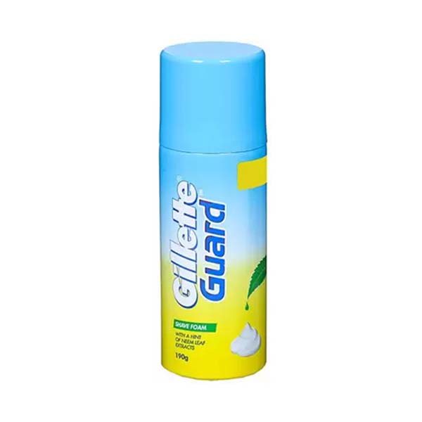 Gillette Guard Shave Foam, 190gm