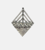 Pearl Studded Oxidized Silver Locket