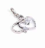 Stone Studded Oxidized Silver Locket