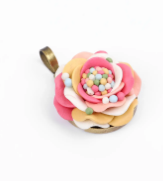 Pearl Studded Brass Locket