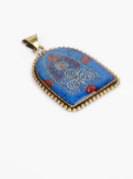 Pearl Studded Brass Locket