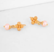 Pearl Gold Earrings