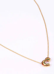 Mina Detailed Gold Necklace