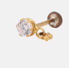 Gold Nose Pin