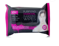 XBC Purifying Charcoal Cleansing 25 Wipes