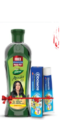 Dabur Amla Hair Oil (Free Odomos Mosquito Repellent