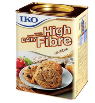 IKO Assorted Daily High Fibre Sugar free Biscuite 700gm Tin -Malaysia