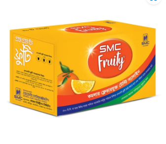 SMC Fruity Orange Flavor Tasty Saline 1 box