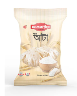 Akboria Premium Atta 2KG - Natural Wheat Flour for all purpose cooking