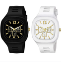 New Silicon Analoge Fashionable Watch For Men - Watch (Multicolor)