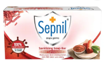 Sepnil Sanitizing Soap (Red Sandalwood) - 100 gm